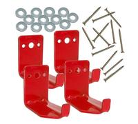 Support Mural pour Extincteur,Support Mural pour Extincteur - 4X Supports Robustes - Support d'extincteur en métal avec vis pour Maison, Voiture, Camping-Car, Camion