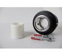 Support Mural pour Fanatec QR1 Wheel Mount Wall Mount Support SIM Racing Quick Release pour Montage Mural (Blanc)