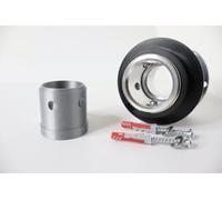 Support Mural pour Fanatec QR1 Wheel Mount Wall Mount Support SIM Racing Quick Release pour Montage Mural (Argent)