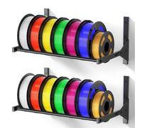 Support mural pour filament d'imprimante 3D, étagère de rangement pour filament 3D, support de bobine de filament pour rouleaux d'imprimante 3D