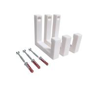 Support mural pour FritzBox 6690 Cable 6590 6591 compatible avec câble AVM FritzBox Cable - Trois supports avec matériel de fixation (vertical)