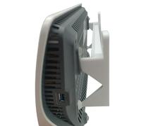 Support mural pour Fritzbox 7590 AX 7590 7690 7490 6890 6660 6490 3490 Fritz Box 7590 AX | Support - Trois pièces avec matériel de fixation vis et chevilles