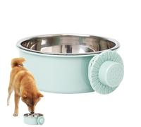 Support Mural pour gamelle pour Chien | pour Animaux de Compagnie en Acier Inoxydable | d'alimentation surélevé Anti-déversement, Lavable au Lave-Vaisselle, Plat Alimentaire Fixe pour Chats, c