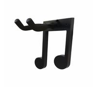 Support mural pour guitare avec vis réglables en forme de note Support en bois Support d'affichage réglable