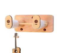 Support mural pour guitare - Cintre en bois, crochet pour instruments | Support mural robuste avec vis et utilisation de l'acoustique - Guitare électrique, basse, banjo - Support de mandoline pour un