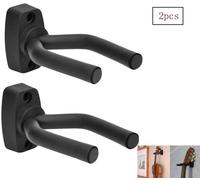 Support mural pour guitare, compatible avec toutes les guitares acoustiques, électriques et ukulélé