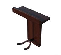 Support mural pour guitare en bois avec compartiment pour médiators pour ukulélé électrique acoustique et basse