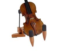 Support mural pour guitare, support pliable en bois dur | Support de guitare durable | Support de guitare | Coussin de protection en mousse robuste pour guitare