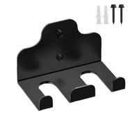 Support mural pour haltères, gain de place, rangement d'haltères à domicile, organiseur d'haltères pour fitness, support d'haltères pour salle de sport, rangement vertical d'haltères 16,48 x 9,98 x 11