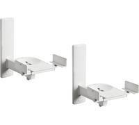 Support mural pour haut-parleur B-Tech BT77-WH inclinable, mobile blanc 1 paire(s)