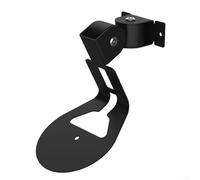 Support mural pour haut-parleur Sonos - Angle réglable avec rotation verticale de 90° et rotation horizontale de 180° - Plastique sécurisé et inoxydable S (noir)