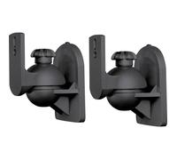 Support mural pour haut-parleur SpeaKa Professional SP-5369944 inclinable + pivotant noir 1 paire(s)