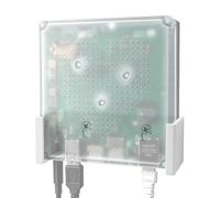 Support mural pour Home Assistant Green - Organisateur Smart Home pour Nabu Casa, montage mural, kit d'installation avec 2 vis, installation facile pour la maison et le bureau, gain de place
