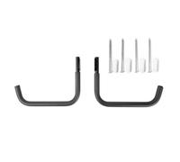 Support mural pour kayak, 1 paire d'organiseurs robustes | Support de rangement mural pour kayak | Pour planche de surf, canoë, wakeboard, bateau, vélo, échelle, sport, maison, salon, appartement