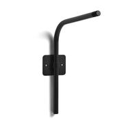 Support mural pour lampes portables Nali en métal peint noir