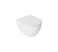 Support mural pour lave-vaisselle Isvea Infinity WC 10NF02004, sans rebord, blanc