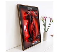 Support mural pour LEGO 42207 Technic Ferrari SF-24 F1 - Support facile à assembler, décoration d'intérieur moderne, tableau d'affichage mural pour collectionneurs LEGO (modèle non inclus)