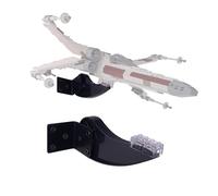 Support mural pour Lego 75393 X-Wing Starfighter, 75333 75388 Jedi Starfighter, 75347 75348 TIE Fighter, 76281 X-Man Kit, pour jeu de blocs de construction d'avion, etc. Support d'angle réglable