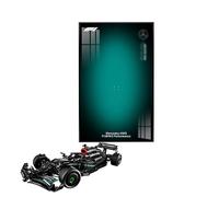 Support mural pour Lego Technic 42171 F1 Racing - Panneau mural artistique compatible avec Lego 42171, cadeau idéal pour les amateurs de voiture - 80 x 50 cm (42171)