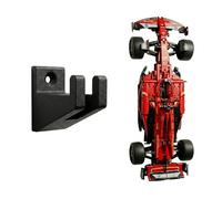 Support Mural pour Lego Technic F1 Ferrari SF-24 42207 - Fixation Verticale Haute Résistance en PETG GF (Fibre de Verre) - Design Invisible - Fabriqué en France