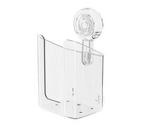 Support mural pour lingettes humides - Sans perçage ni bouton-poussoir Accès facile | Porte-mouchoirs de salle de bain à ventouse | Pour les familles, distributeur multifonction pour salle de bain