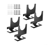 Support Mural pour Meuleuse d'Angle 5 Pouces, Acier Support | Fixation Soudable Murale, Support Outils Électriques, Range Meuleuse Compact, Organisation Garage
