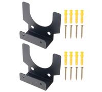 Support mural pour meuleuse d'angle avec crochet de câble intégré et vis d'installation pour systèmes d'organisation de garage Support mural en métal haute résistance