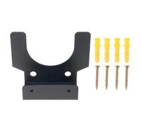 Support mural pour meuleuse d'angle avec crochet de câble intégré et vis d'installation pour systèmes d'organisation de garage Support mural en métal haute résistance