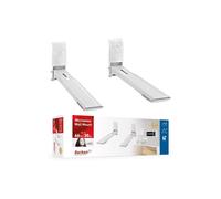 Support mural pour micro-ondes 29-42cm blanc 114.W