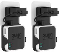 Support Mural pour Module Blink Sync Module,Wall Mount sur Prise pour concentrateur WiFi de caméra de sécurité extérieure et intérieure Blink XT,sans Fils encombrants(2Pcs).