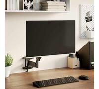 vidaXL Support mural écran bras articulé à gaz 27'' VESA 75/100 Noir 10 kg