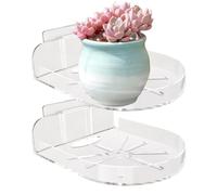 Support Mural Pour Moniteur De Bébé Et Caméra De Sécurité - Support De Moniteur Peu Encombrant Pour Montage Mural Ferme, Étagère De Rangement Sûre Pour Petits Appareils Dans La Chambre Et La Chambre D