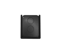 Support mural pour Nice Flo1RE Flo2RE Flo4RE - Impression 3D en France - Fixation murale noire avec adhésif double face et vis inclus - Fixation murale pratique et solide