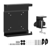 Support mural pour ordinateur Dell OptiPlex MFF avec pince de bureau Micro PC VESA pour Dell OptiPlex MFF 7050 7080 5070 3000 7060 3060 9020 QCM1250