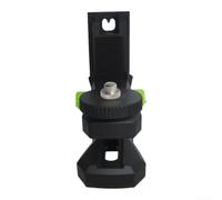 Support mural pour outil de niveau, adaptateur de niveau réglable à 360 degrés avec aimant, bouton de réglage de la hauteur, interface à double vis 1/4" et 5/8" (A)