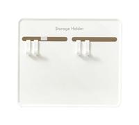 Support mural pour outils de coupe, rangement pour éplucheurs, torchons et crochets - Pour éplucheur, torchon, ménage et restaurant