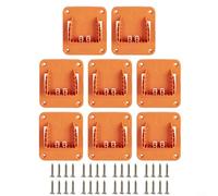 Support mural pour perceuse RIDGID/AEG 18 V Li-ion, ABS robuste, facile à installer avec vis pour rangement de garage ou d'atelier (8 pièces)