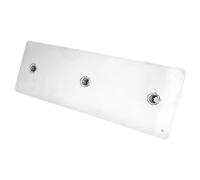 Support mural pour pistolet à mousse pour nettoyeur haute pression 1/4 - Connexion rapide - Organisateur de lance à neige en acier inoxydable