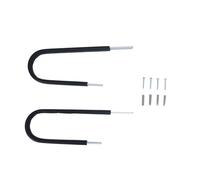 Support mural pour planche de surf 19,3 pouces, en alliage d'aluminium, présentoirs de rangement pour planche à roulettes, Snowboard, Longboard