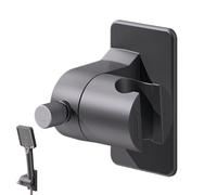 Support mural pour pommeau de douche - Mini coupleur d'inclinaison, joint à glissement lisse, outil de bain multi-usage | Régulation de la hauteur raffinée pour les visiteurs, les colocataires, les