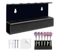 Support Mural pour Porte-fléchettes - Support De Fléchettes en Acrylique | Rangement Vertical Et Horizontal pour Fléchettes en Acier Et Pointe Souple | Écran De Salle Dee Jeux Peu Encombrant