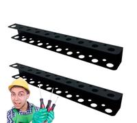 Support mural pour porte-tournevis - 2 présentoirs pour outils manuels économise de l'espace | Rack de stockage multifonctionnel pour tournevis pour clés, rallonges, cliquets, pinces et autres