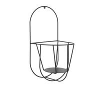 Support mural pour pot de fleurs Wall Cibele L WxHxD 22.5x46x22.5cm