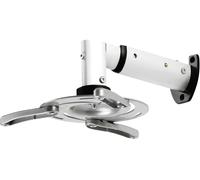 Support mural pour projecteur My Wall H 16-5 inclinable, réglable en hauteur argent (mat)