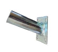 Support Mural Pour Projecteurs Et Phare En Acier Galvanisé De Ø 50x14 Cm.