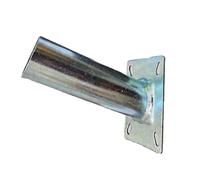 Support Mural Pour Projecteurs Et Phare En Acier Galvanisé De Ø 50x14 Cm.