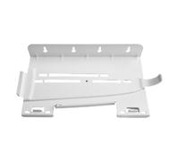 Support mural pour PS5 Pro, organiseur mural en métal, 248x135x52mm, support mural compatible avec PlayStation 5 Pro, support de manette et support de casque, maintien fiable pour votre console(blanc)