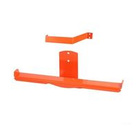 Support mural pour pulvérisateur de sac à dos avec support de tuyau et double crochets pour utilisation intensive dans le jardin et l'agriculture (1 pièce)