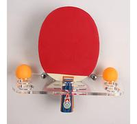 Support mural pour raquette de ping-pong pour raquette de tennis de table, pour ranger les balles et les pagaies, rangement de balles dans un bar, une salle de jeux, un garage, une maison