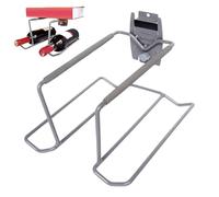 Support Mural Pour Raquette De Tennis - Dimensions 25,5 X 23 Cm, Matériel En Acier Au Carbone 990 G, Support De Suspension Multisports Sécurisé | Suppor D'organisation De Salle De Sport Professionnel